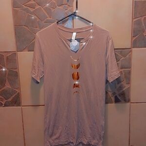 Bella Canvas Men's Brown Short Sleeve Tee